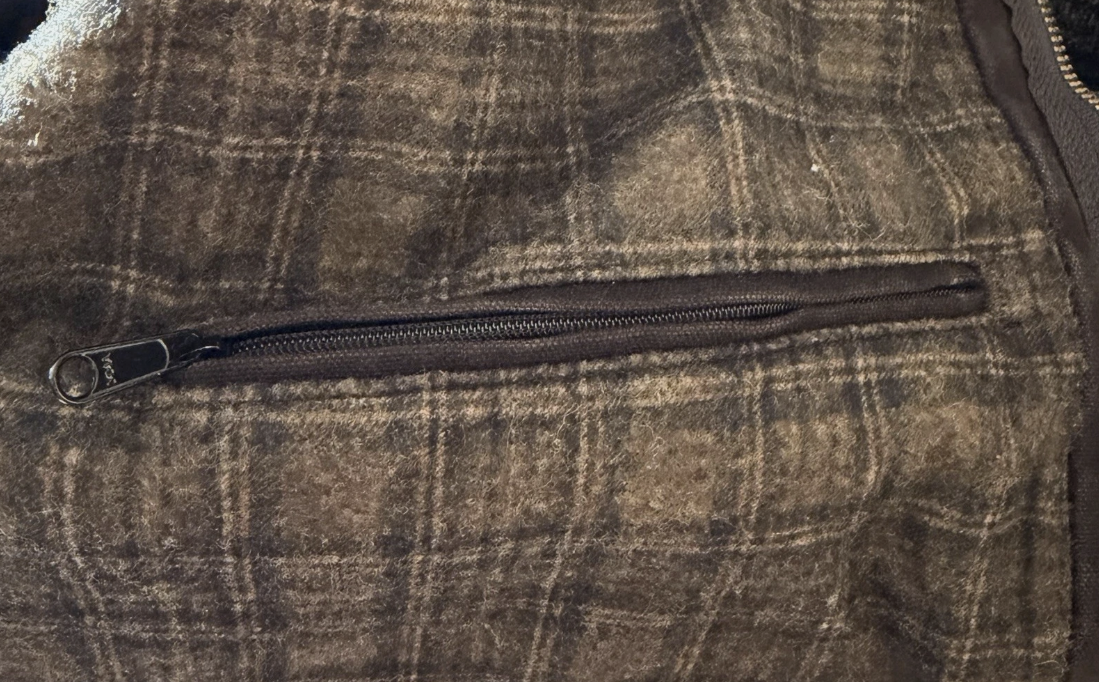 Vtg Carhartt Detroit Blanket Lined Men Large Cotton Duck Jacket USA J97 DKB Or