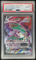 2021 Pokemon VMAX Climax JP #252/184 Rayquaza VMAX PSA 10